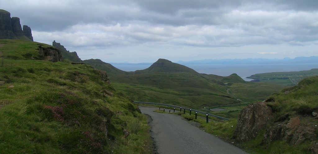 Road trip moto sur l'ile de Skye dans les Highlands