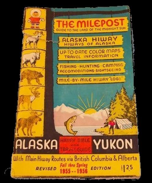 vintage 1955 56 milepost alaska
