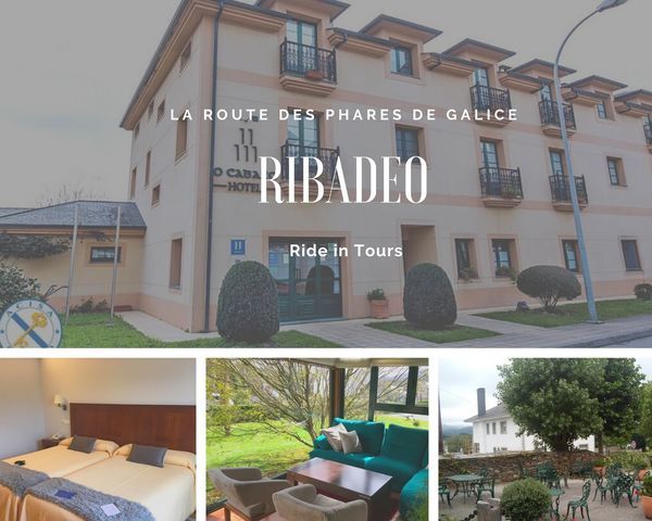 Ribadeo hotel voyage moto Galice