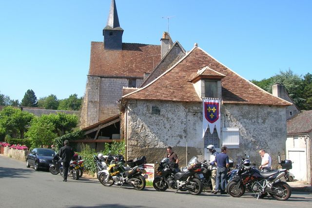 self-guided motorcycle tour france limousin