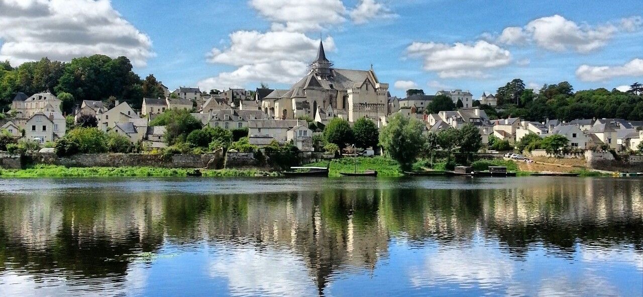 Candes-Saint-Martin, village incontournable du Val de Loire.