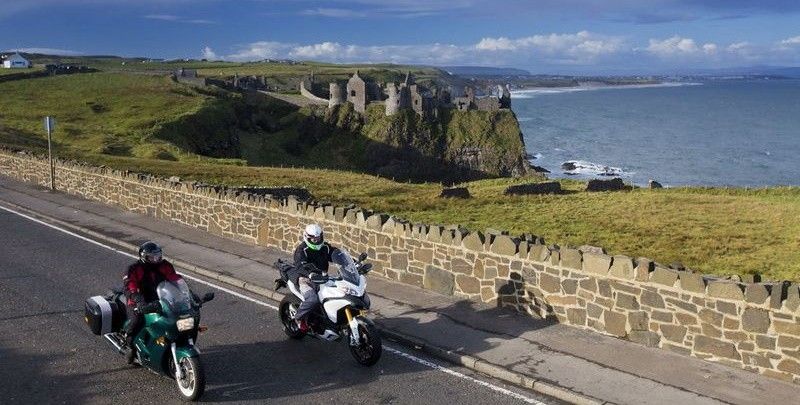 Voyage moto en Irlande du Nord, la Causeway Coastal road