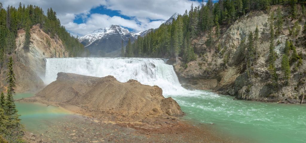 Voyage moto dans les Rocheuses Canadiennes : Le parc National de Yoho