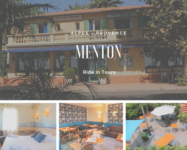 Menton hotel voyage moto Alpes Provence
