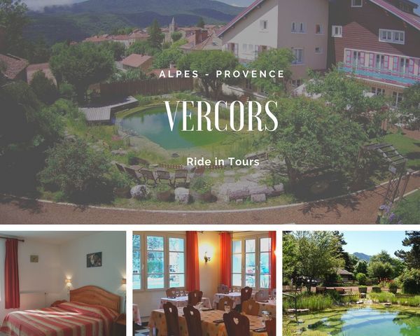 Vercors hotel voyage moto Alpes Provence
