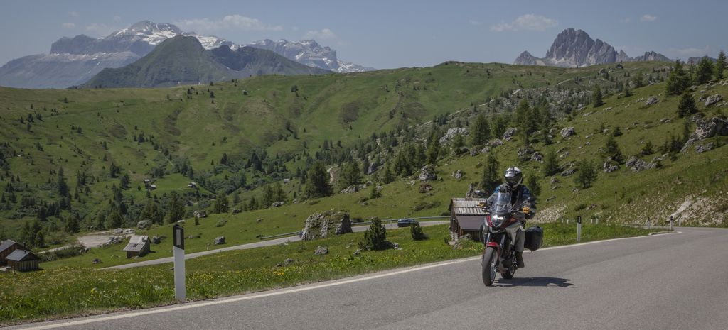 French alps motorcycle tour riding alps