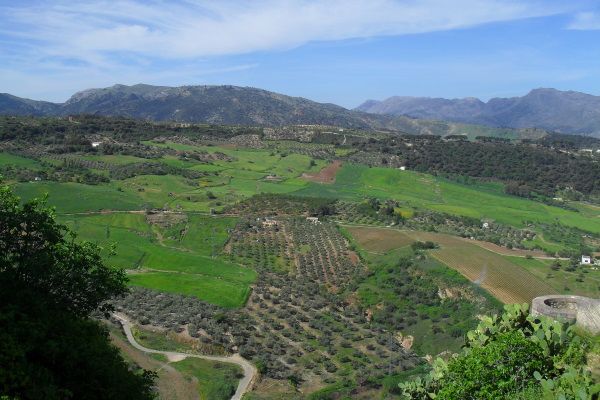 Motorcycle ride in southern Spain andalusia