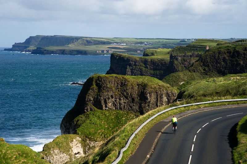 157 voyage moto irlande Ulster Antrim