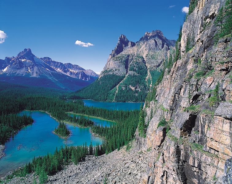 canada bc british columbia yoho kootenay rocheuses lake ohara