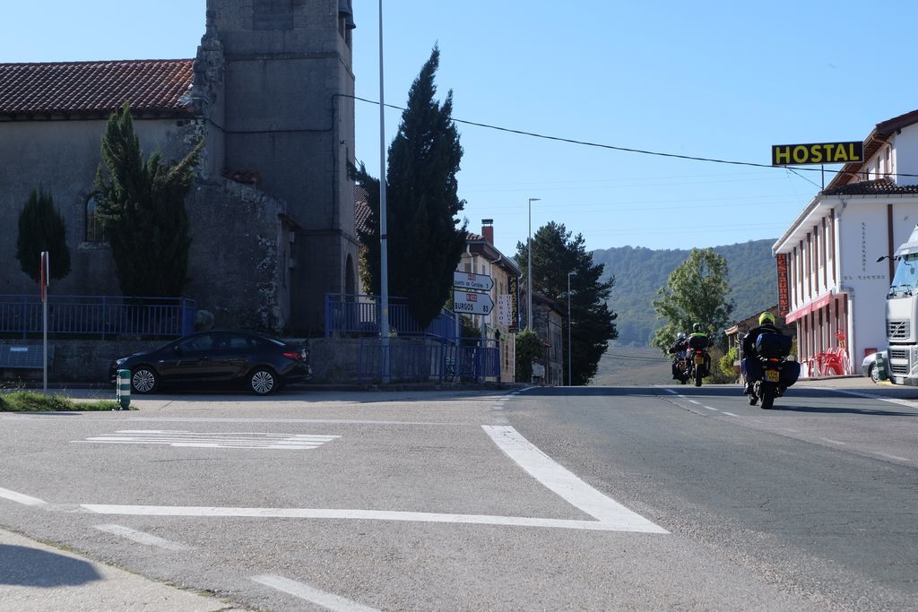 107 road trip moto espagne castille leon burgos