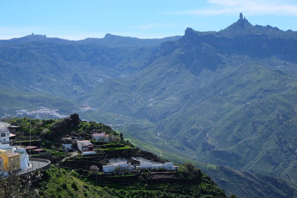 canaries artenara route roque bentayga