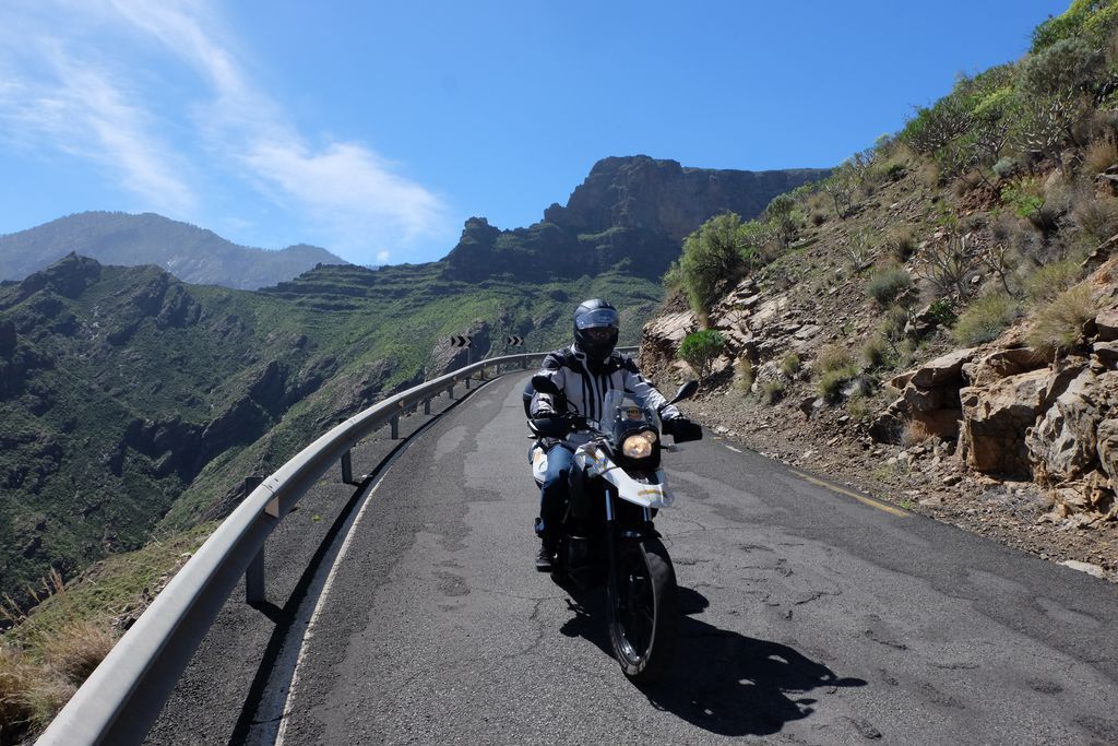 canyon aldea moto canaries tenerife