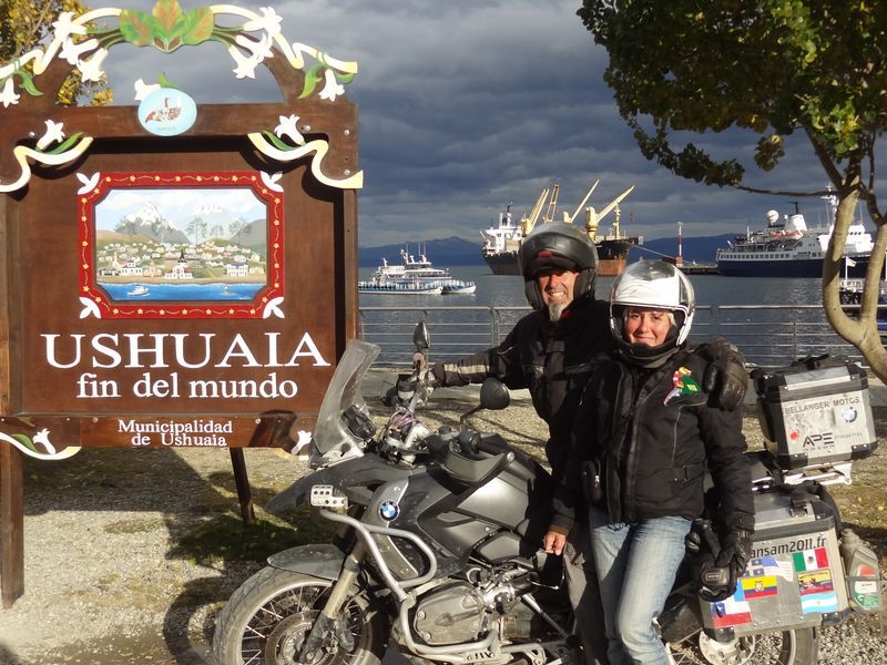 motorcycle trip Ushuaia