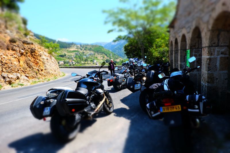 19 voyage moto cevennes gorges  tarn