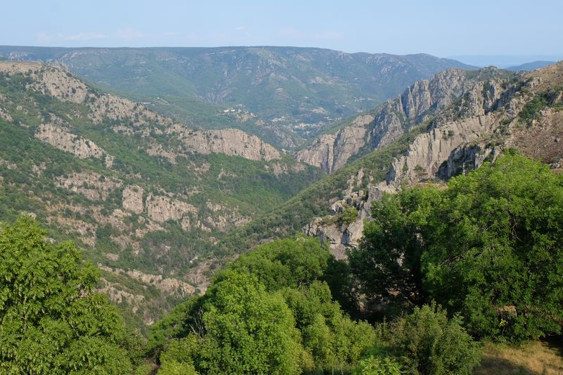 22 belvédère garde guérin voyage moto cevennes