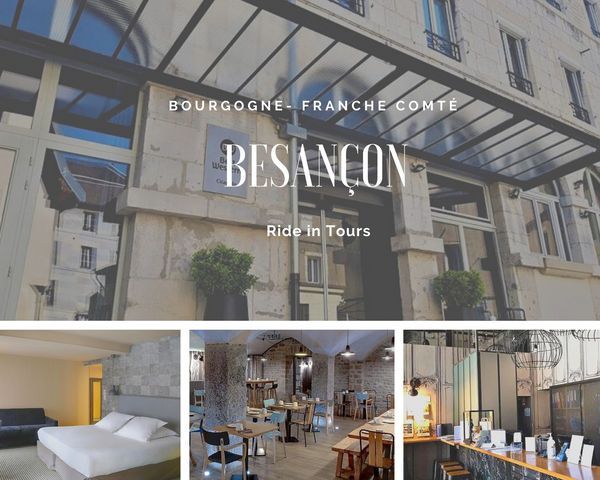 Besançon hotel voyage moto bourgogne franche comté