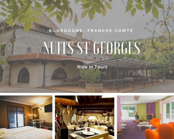 Nuits St georges hotel voyage moto bourgogne franche comté