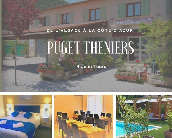 Puget Theniers hotel voyage moto can am alsace alpes