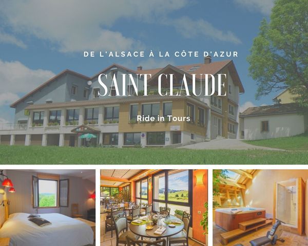 St Claude hotel voyage moto can am alsace alpes