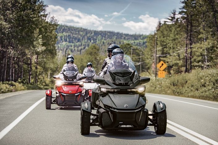 location voyage en can am spyder france