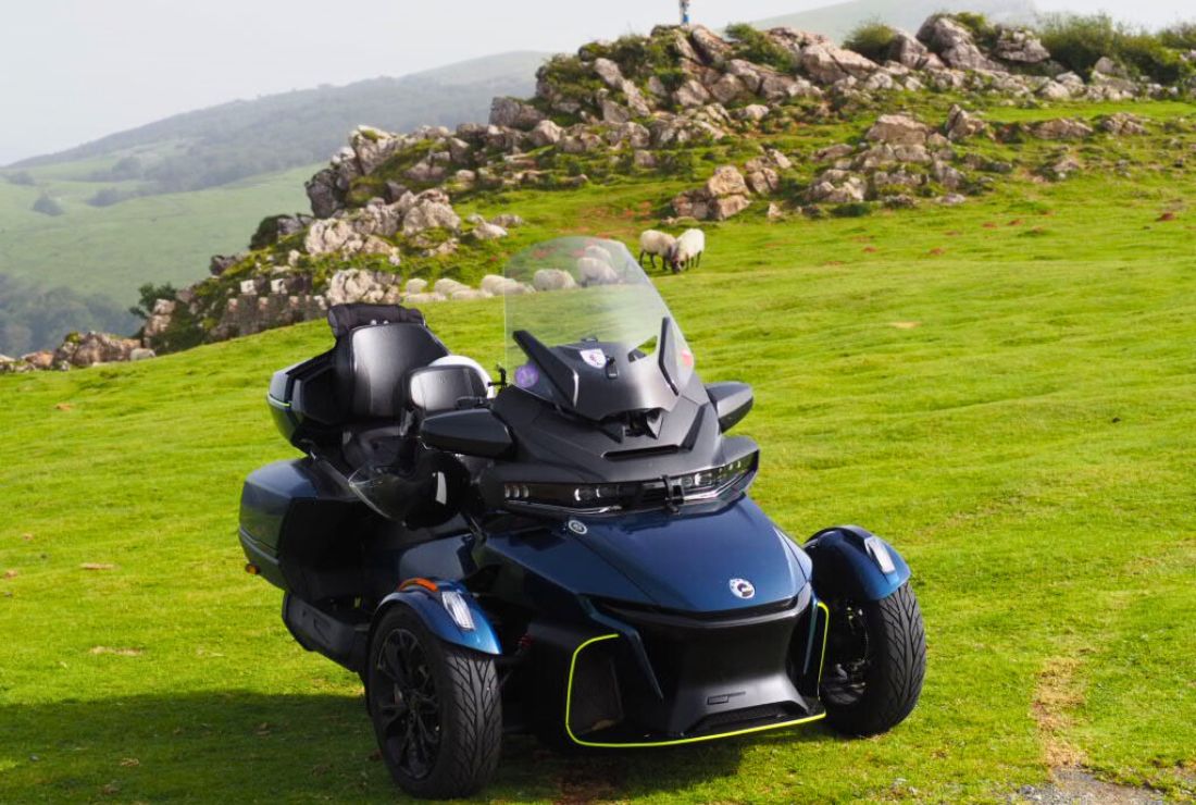 can am spyder rt pyrennée 2023