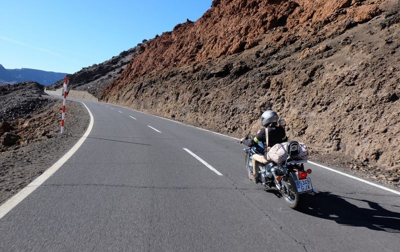 Tenerife à moto voyage moto canaries