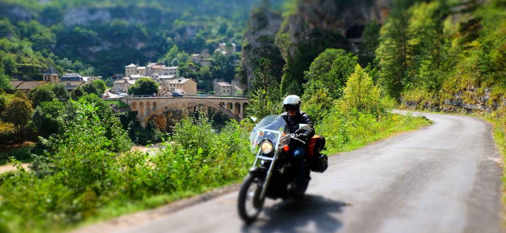 motorcycle tour cévennes ardèche france