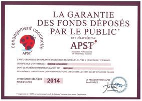 attestation apst agence voyage moto