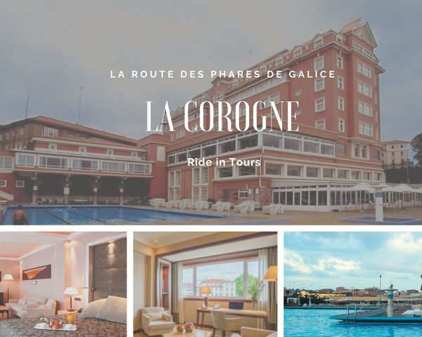 La Corogne hotel voyage moto Galice