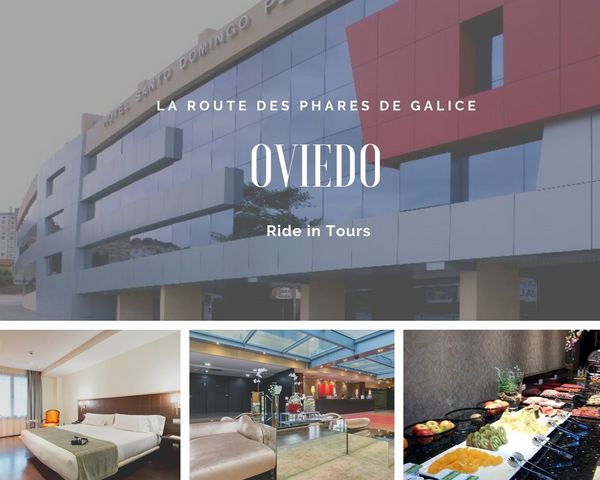 Oviedo hotel voyage moto Galice