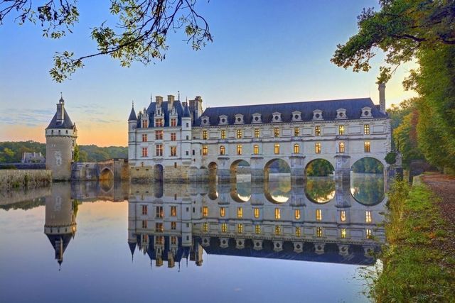 chateau de chenonceaux loire velo voyage