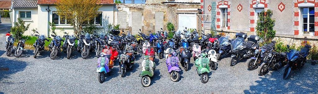 motorcycle rental fleet ride in Tours