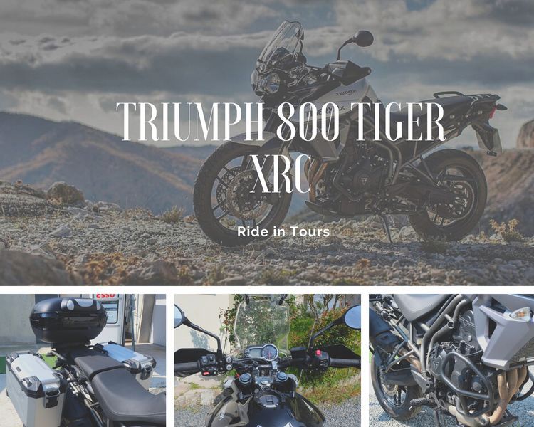 location triumph 800 Tiger xrc