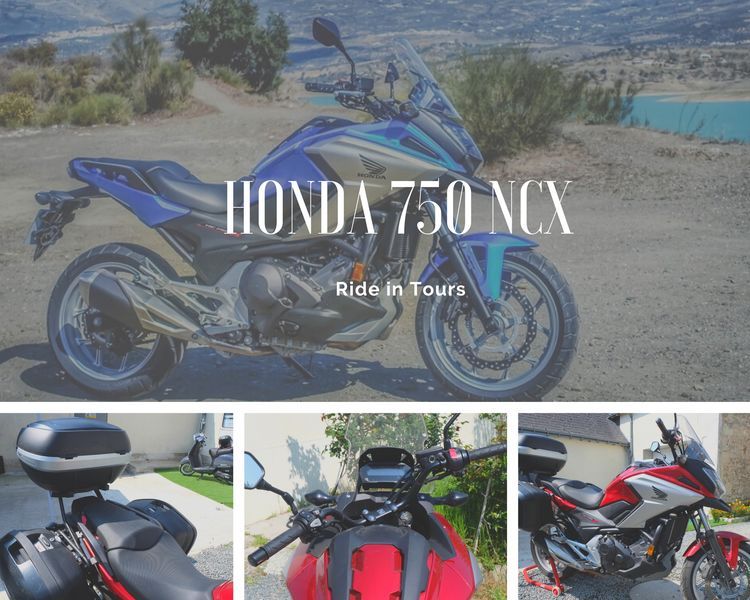 motorcycle rental Honda 750 NCX
