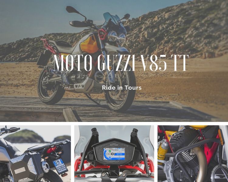 motorcycle rental moto guzzi V85TT france europe