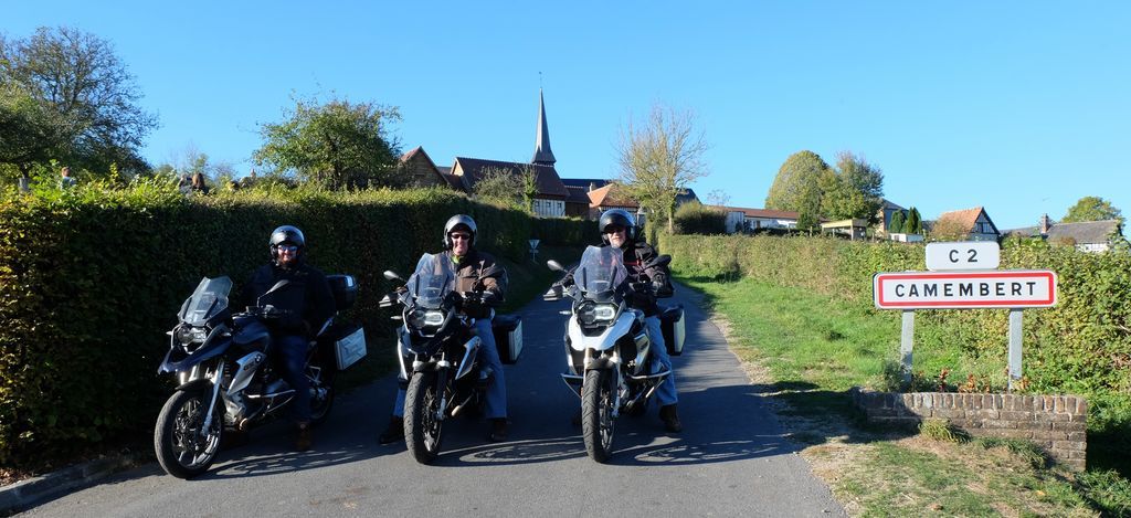 voyage moto normandie