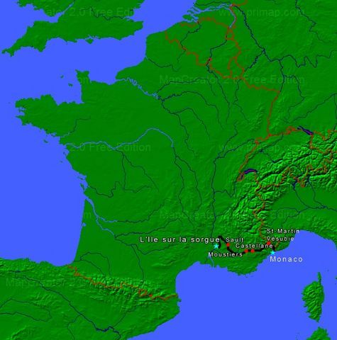 provence viajem moto mapa moto