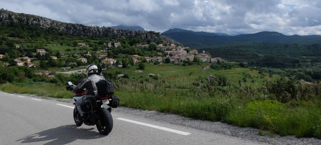 motorcycle ride in Provence