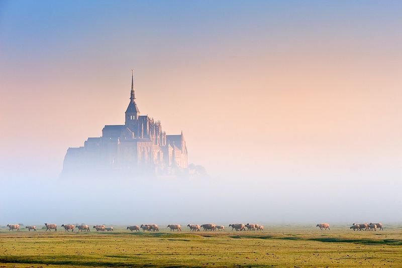 mont st michel voyage a moto