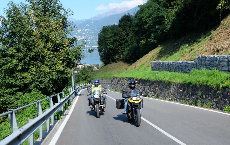 moto tour voyage italie