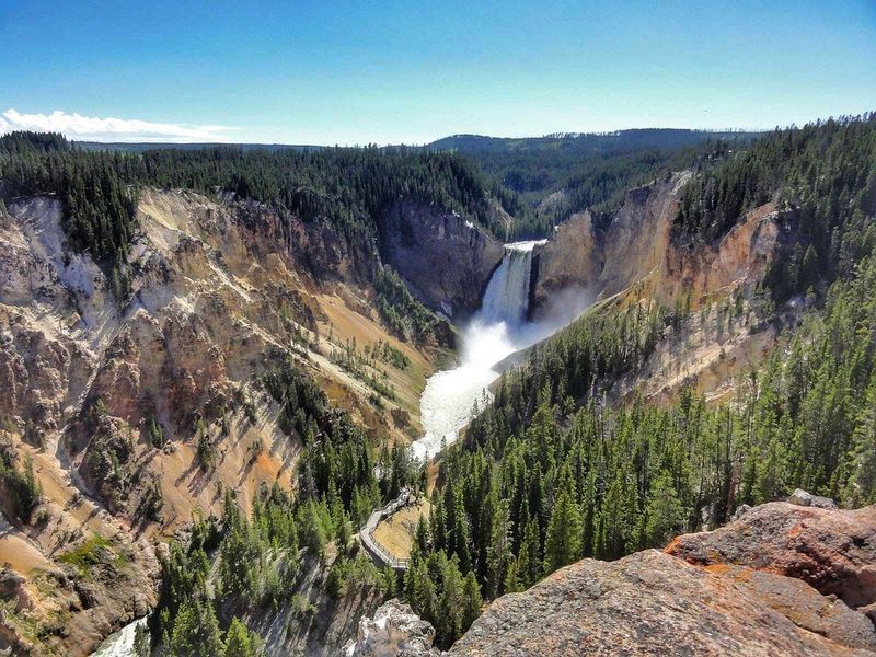 Lower falls, Yellowstone