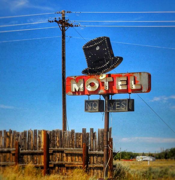 Motel Sign, Wyoming