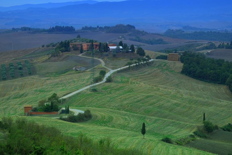 val d'Orcia, Toscane