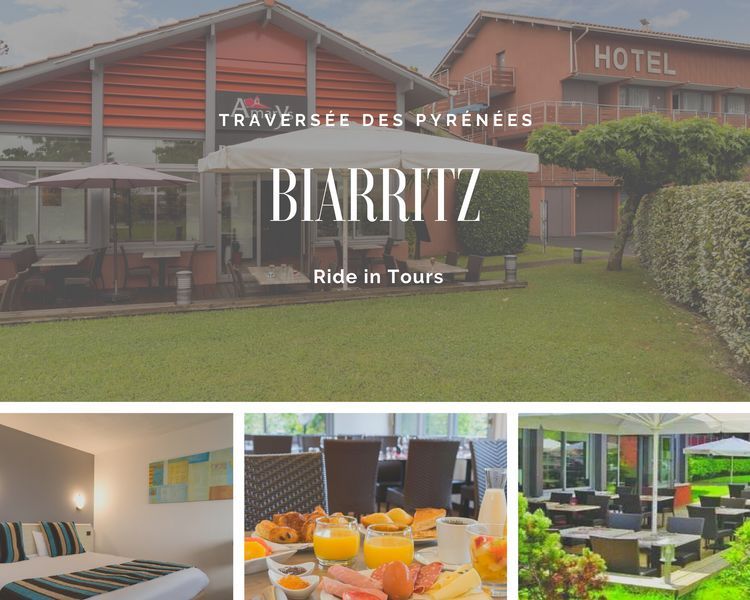 hotel biarritz voyage moto pyrénées