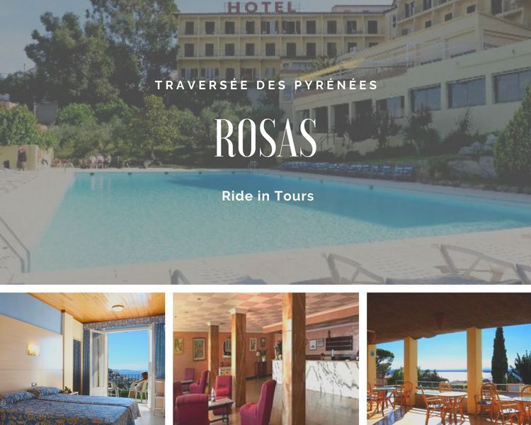 hotel rosas voyage moto pyrénées