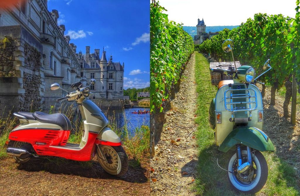 location scooter vintage france