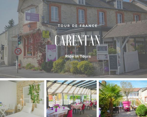 Carentan 2 hotel voyage moto tour de france