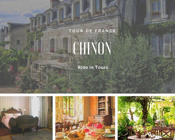 Chinon hotel voyage moto tour de france