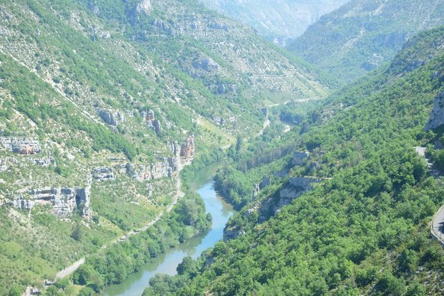 touring france on a motorcycle