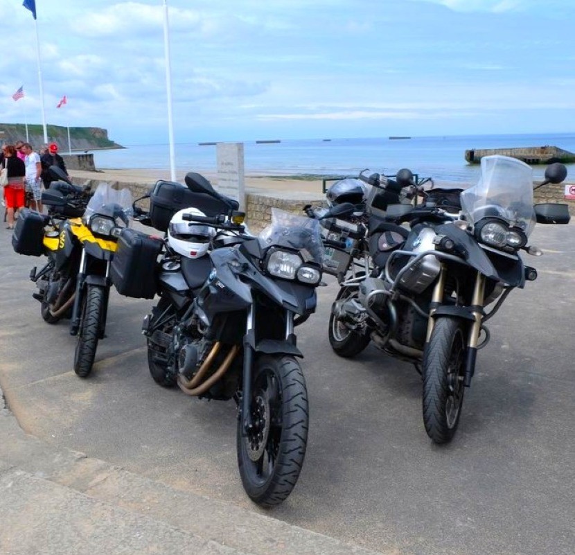 voyage moto France - Normandie - Europe motorcycle tour - Normandy